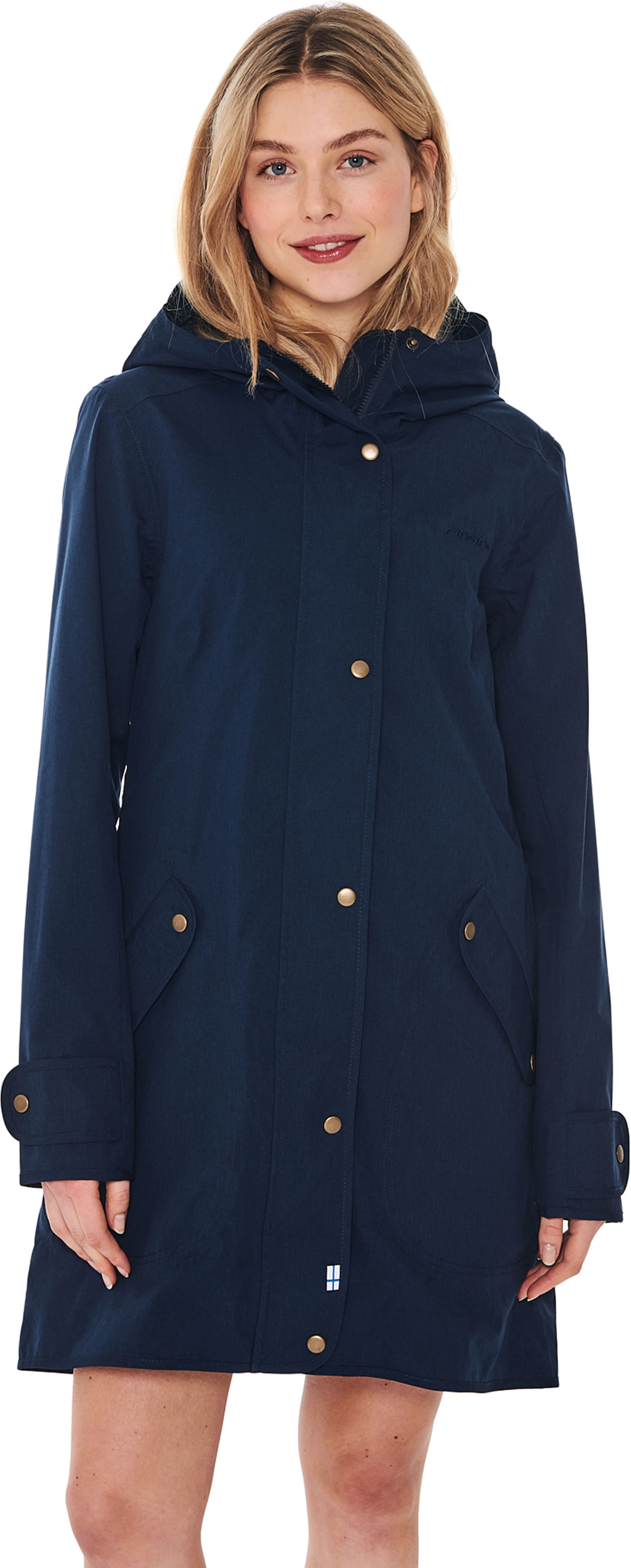 Finside Lady Outdoor Parka Zip-In ONNIMAA navy shop online at Papiton.