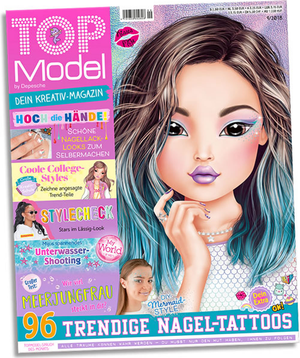 Топ-модель журнал для девочек