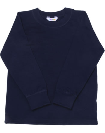 Joha Longsleeve Shirt merino wool navy