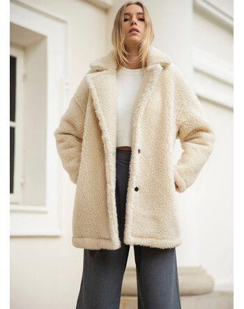 Alwero - Wool Jacket - MOOD MID - beige