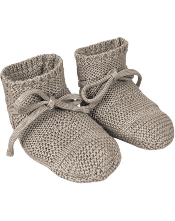 Cosy Roots ORGANIC Strick-Booties caramel 140