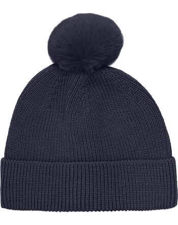 En Fant Knitted hat with pompom - Parisian Night