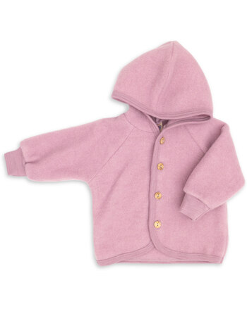 Engel Veste Children rosewood melange