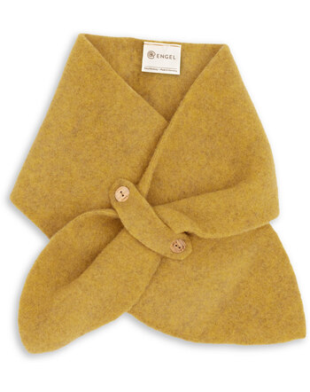 Engel Children´s scarf woolfleece safran melange