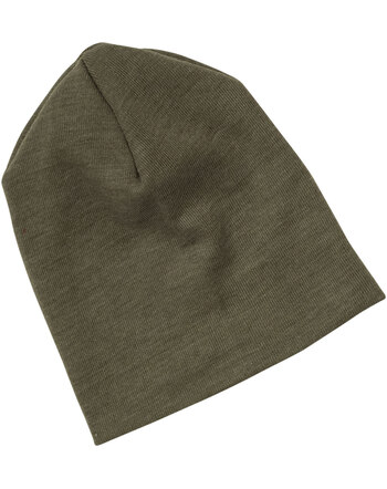 Engel Bonnet wool/silk olive