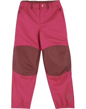 Finkid Fleece-lined outdoor trousers LATULI - Raspberry