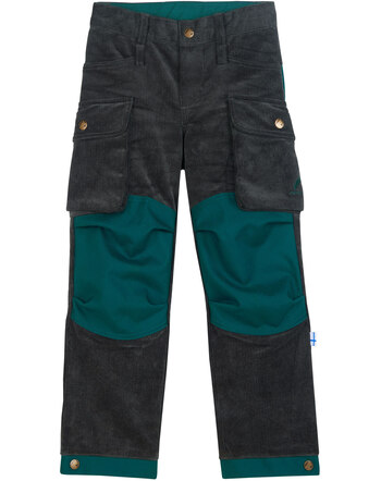 Finkid Kordhose m. Knie-Besatz KOSKI - dark sage