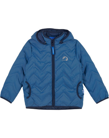 Finkid Leichte Steppjacke Zip In VANUKAS AIR - Real Teal/Navy