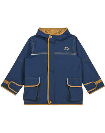 Finkid Outdoorjacke Zip In TUULIS EKO - Navy/Cinnamon