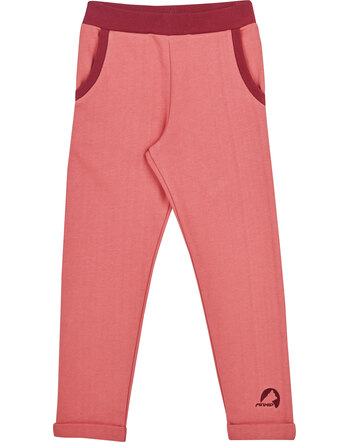 Finkid Pantalon sweat KANA rose/beet red