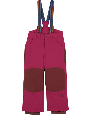 Finkid Pantalon d´hiver robuste RUUVI raspberry/sable 1212010-222265