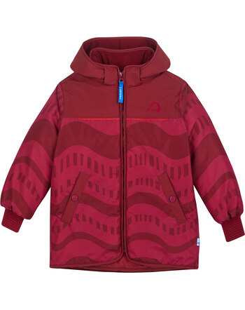 Finkid Winterjacke KUVIO - berry/cranberry