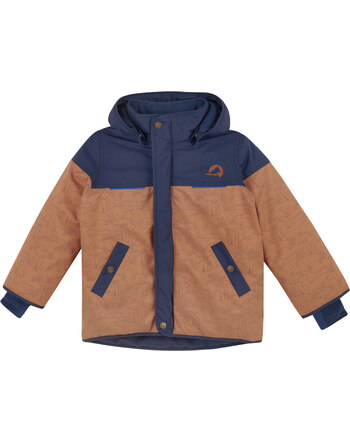 Finkid Winterjacket KOIRA ICE - Almond/Navy