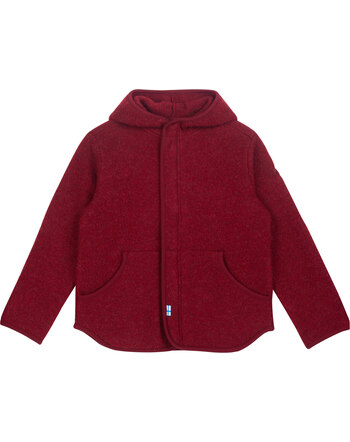 Finkid Jacket Zip In LUONTEVA - Cranberry