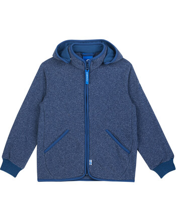 Finkid Zip-in Innenjacke Fleece TONTTU KNIT - navy