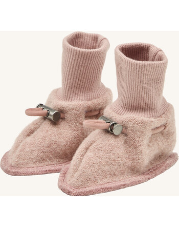 Hust and Claire Baby shoes wool FELICE - Ash rose