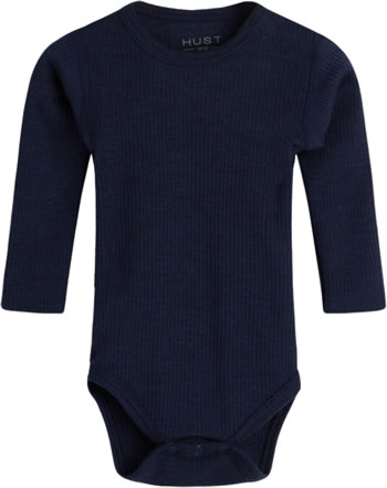 Hust and Claire Body Langarm Merino Wolle HCBERRY NOOS blues