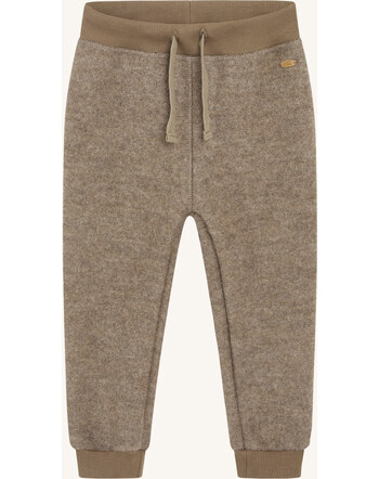 Hust and Claire Jogger pants GIA wool - beaver