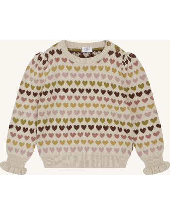 Hust and Claire Pullover HCPANI - Wheat melange