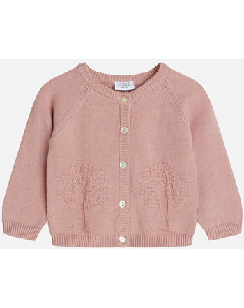 Hust and Claire Cardigan CLEO dusty rose