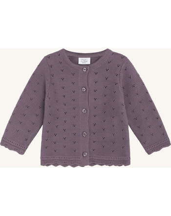 Hust and Claire Cardigan HCCAREN - Dark plum