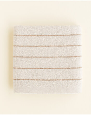 Hvid Blanket Merino wool Harry -Cream/Sand