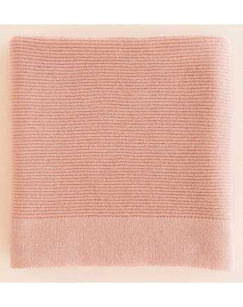 Hvid Blanket Merino wool apricot GUST 