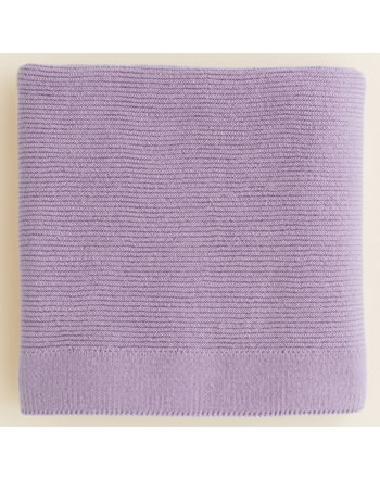 Hvid Blanket Merino wool lilac GUST 