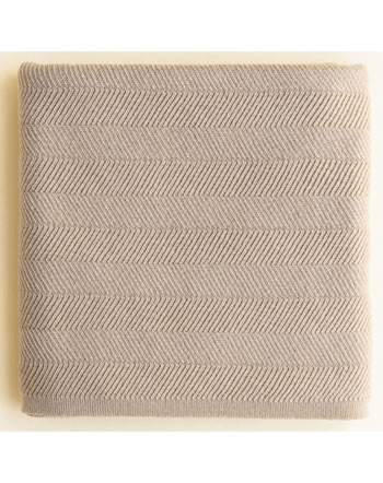 Hvid Blanket Merino wool sand