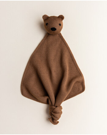 Hvid Teddy Merino wool chocolate TOKKI