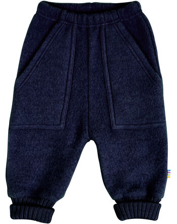 Joha Kids Pants merino wool - dark blue