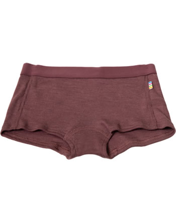 Joha Girls Underpants Hipster Merino wool/silk burgundy