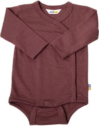 Joha Body Manches Longues Laine Mérinos bordeaux