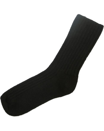 Joha wool socks black