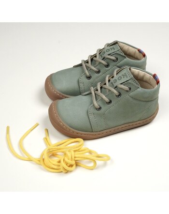 Koel - Ben M Leder - Kinder Barfußschuhe - olive 