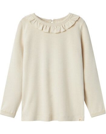 Lil´ Atelier Shirt Langarm NMFSABA - Turtledove