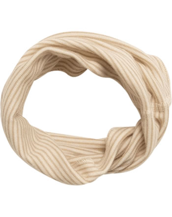 Lilano Loop striped wool/silk sand