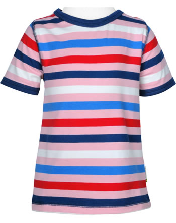 Maxomorra T-Shirt Kurzarm STRIPE stripe blossom