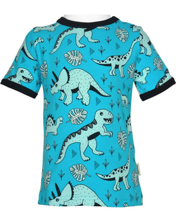 Meyadey T-Shirt shortsleeve DINO FOREST blue GOTS