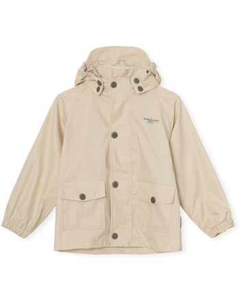 Mini A Ture Regen-Jacke JULIEN - Angora Cream