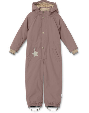 Mini A Ture Snowsuit Thermolite® WANNI rubber brown 1213125700-1640