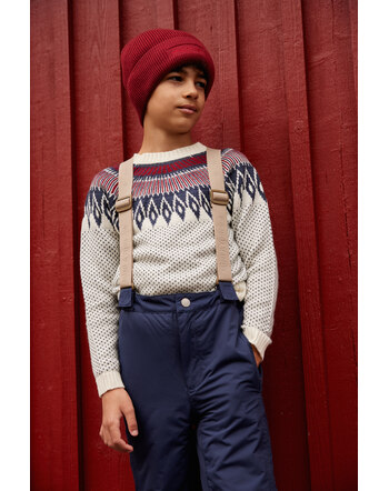 Mini A Ture Knitted sweater MATTIMOS - KNIT Space Blue