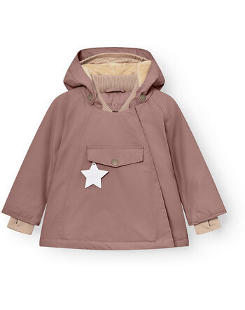 Mini A Ture Winterjacke m. Kapuze Thermolite® MATWANG - Light Plum