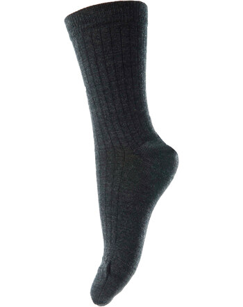 MP Denmark - Kinder Socken - Merinowolle - Dark grey melange