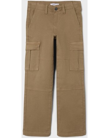 name it Cargo Pants twill NKMRYAN NOOS - Kelp