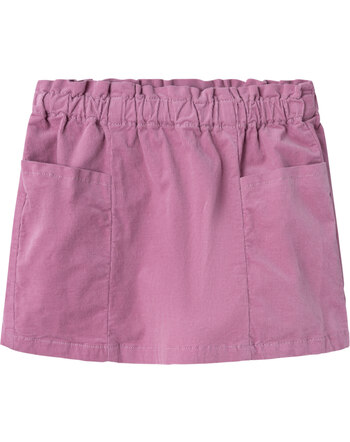 Name it corduroy skirt NMFSIA made of cotton - Mauve Orchid