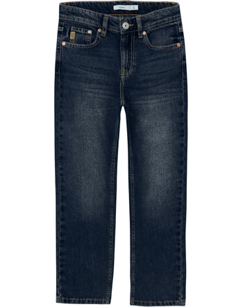 name it Pants Jeans NKMRYAN STRAIGHT - Dark Blue Denim