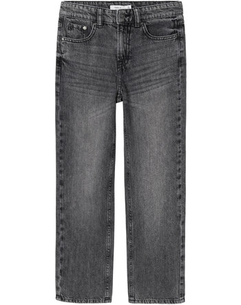 name it Pants Jeans NKMRYAN STRAIGHT - Dark Grey Denim