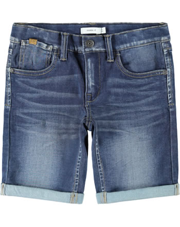 name it Jeans-Longshorts NKMSOFUS NOOS dark blue denim