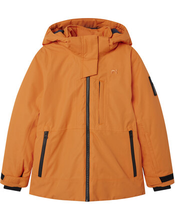 Name it hooded ski jacket NKNSLOPE10 - Celosia Orange